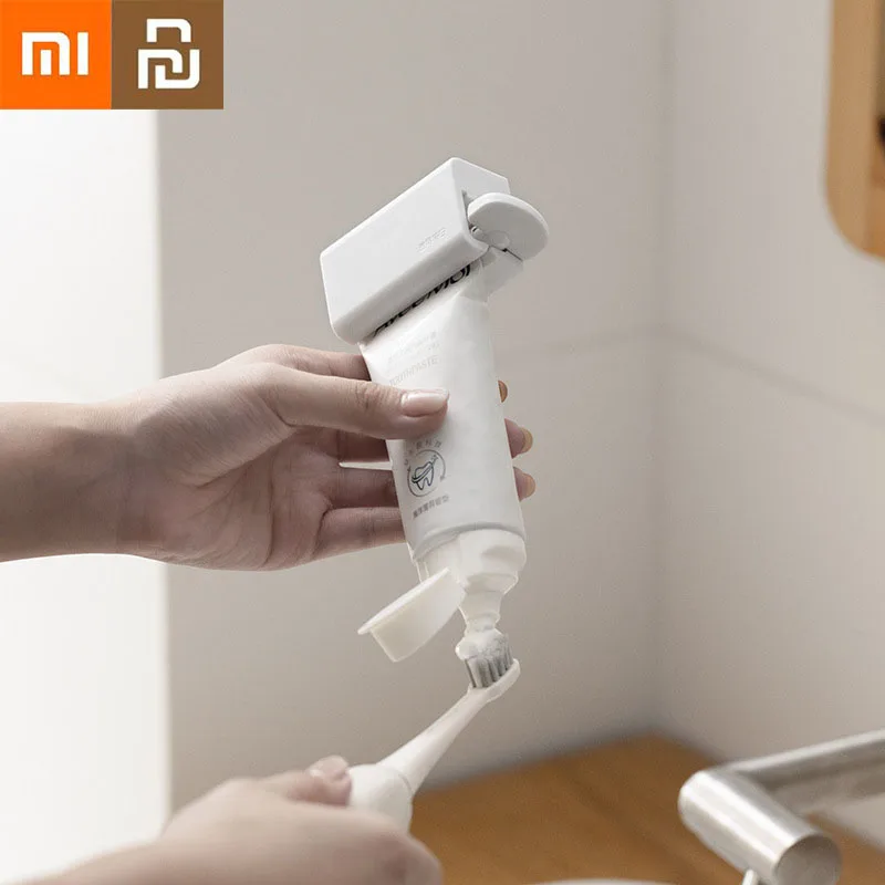 

Диспенсер для зубной пасты Xiaomi Youpin, Ручной пресс для крема, выдавливатель для тюбика, для ванной комнаты, пресс для выдавливания, зажим, Товары для ванной комнаты