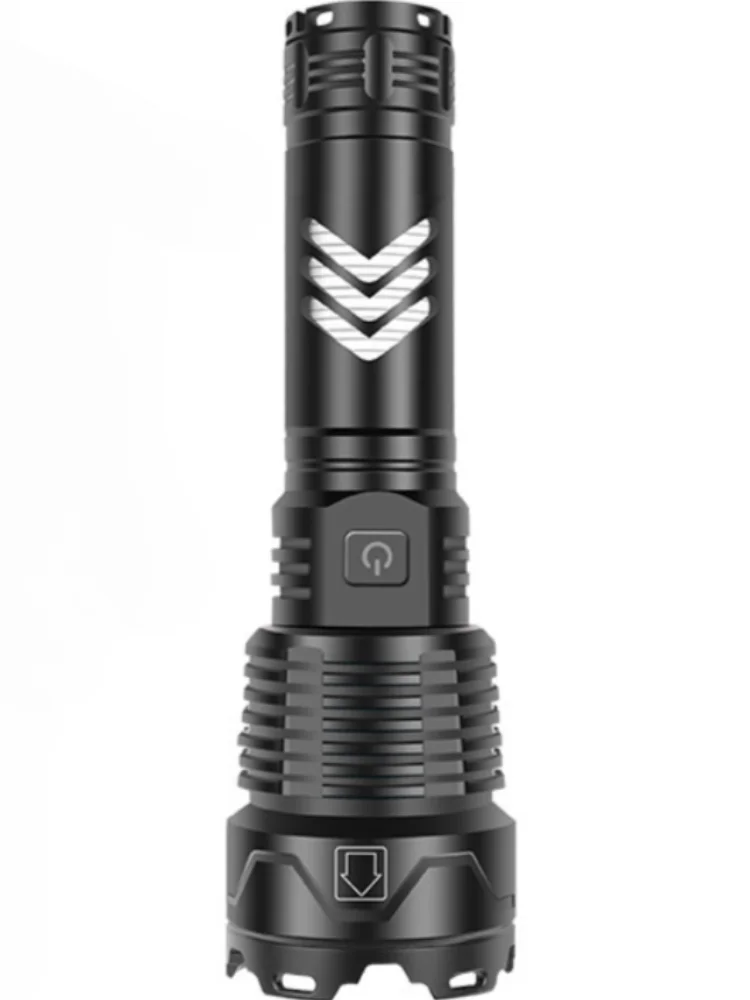 Description Picture 6 of itemNew XHP360 super large light bead portable high-power LED searchlight multi-function working light outdoor camping fishing light