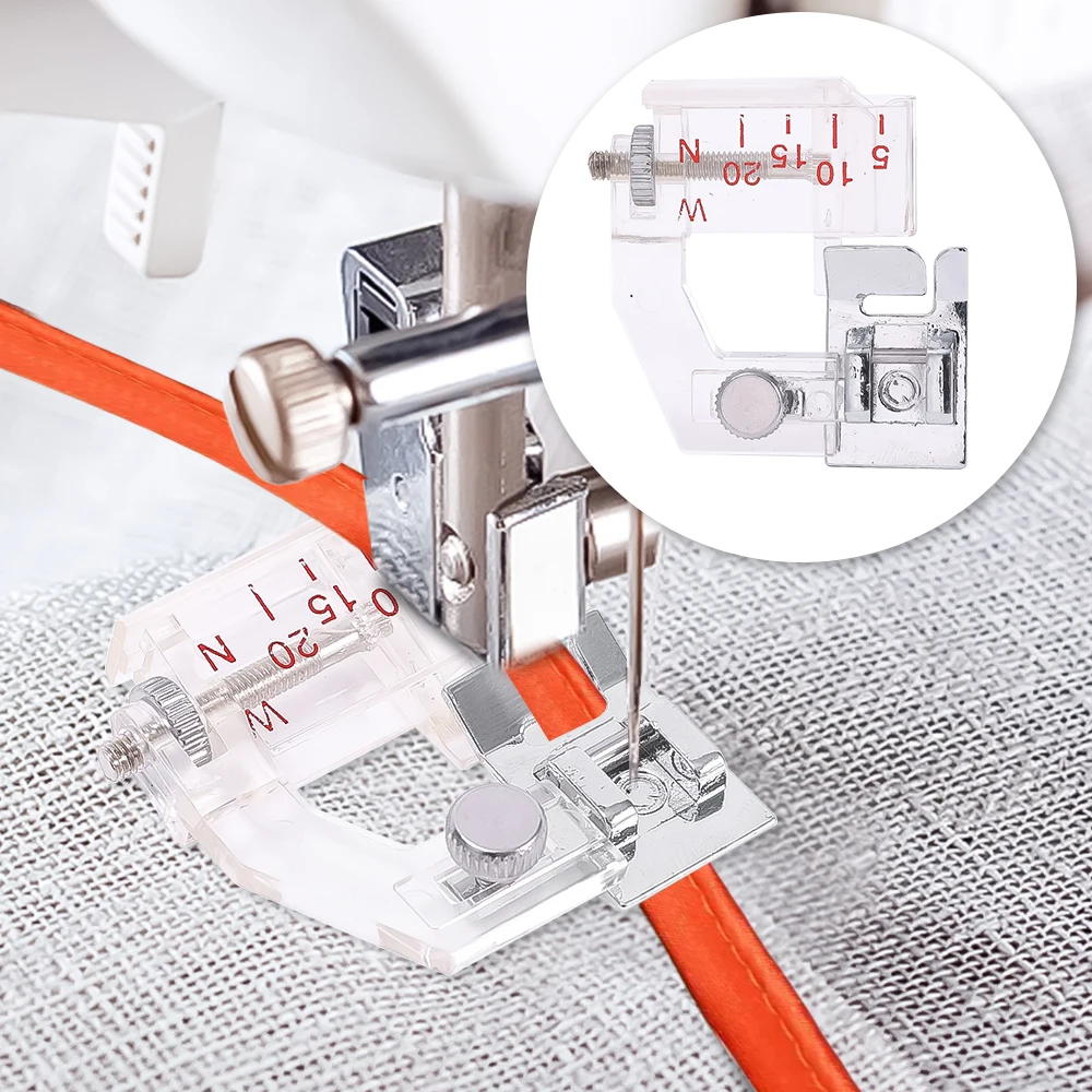 SewingMachinePresserFootSetAdjustableBiasTapesBindingSew