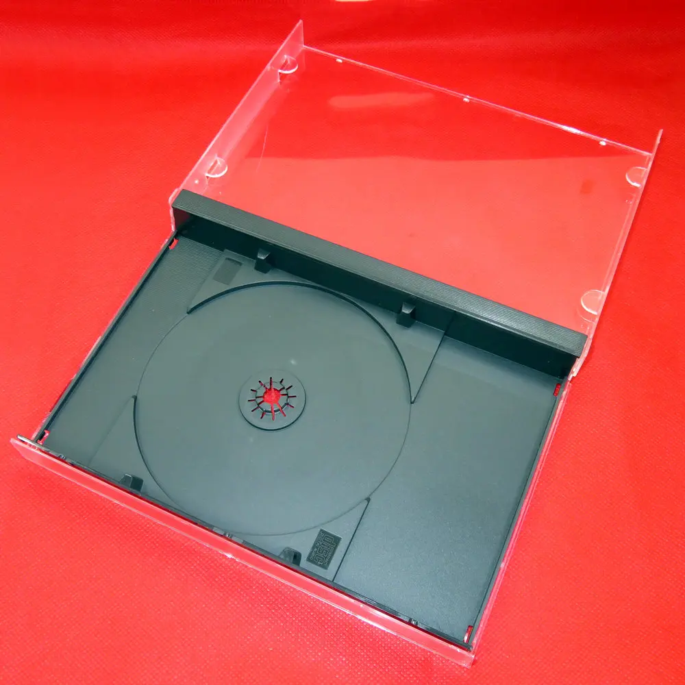 For Sega Saturn, Sega CD or PS1 Long Box Replacement Case with thick foam Qty. 1