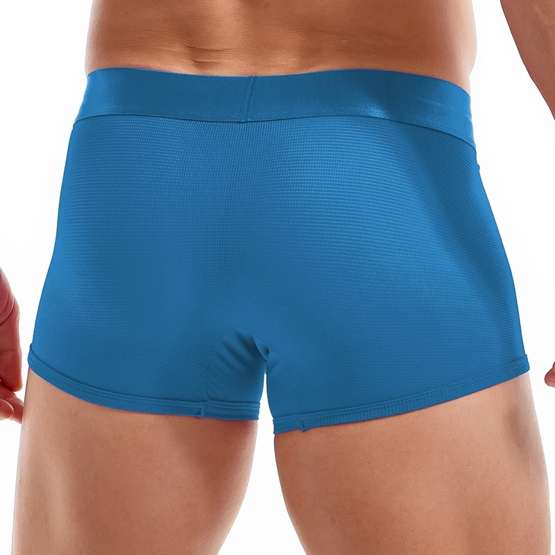 Boxer Homme Dragon Night Castle Magic Deep Blue Caleçon Boxeur
