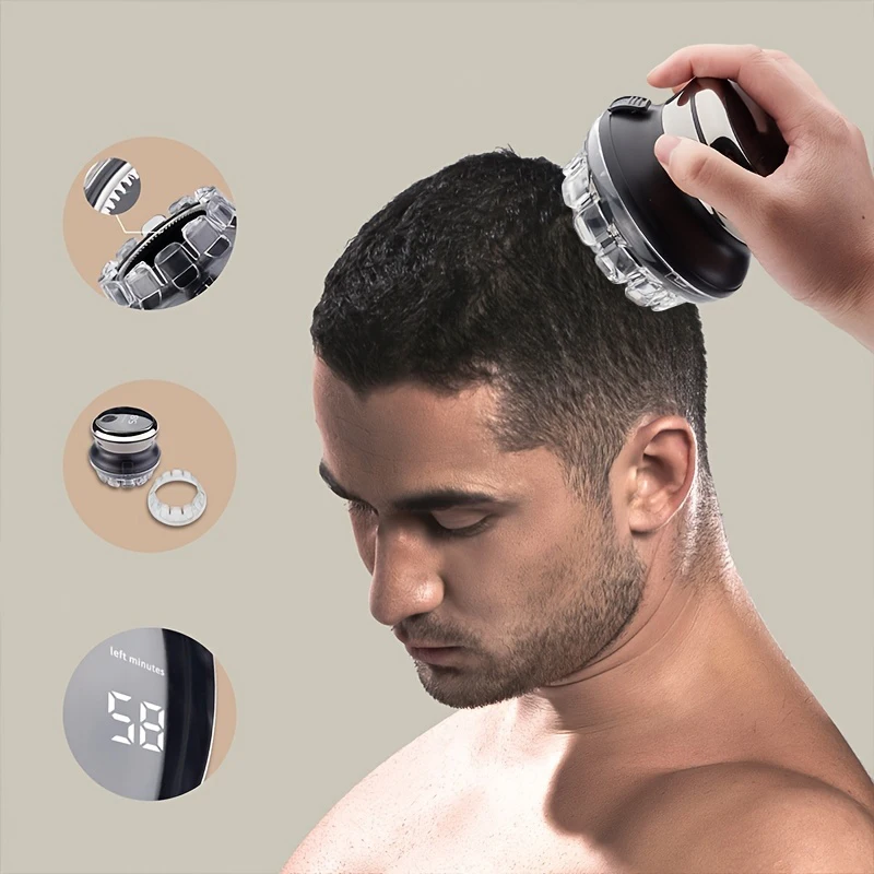 UFO 헤어 클리퍼 - 셀프 케어를 위한 남성용 전기 푸시 클리퍼