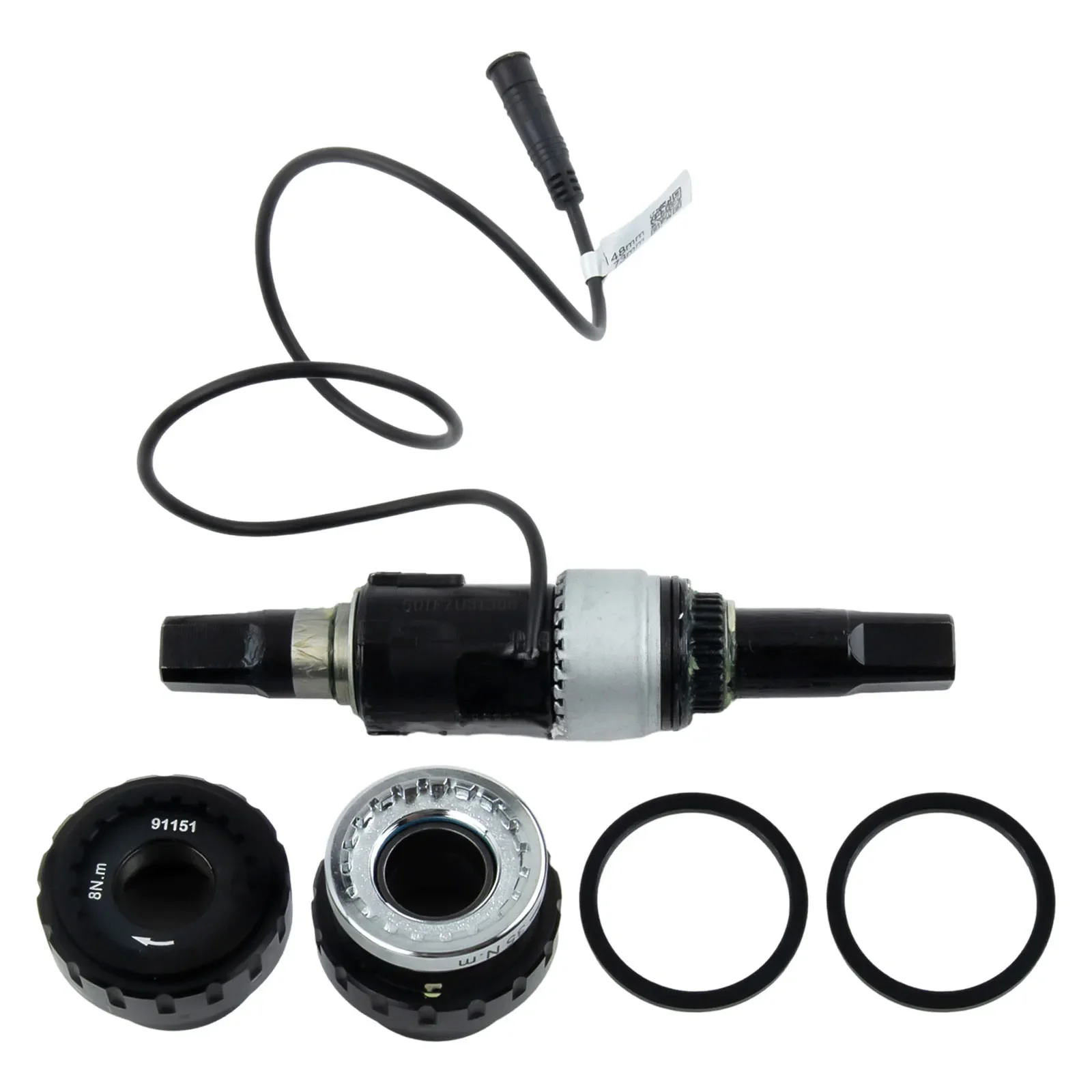 

Replacement E-bike Axle For Bafang Moto Metal SR PA231.32.ST.C Steel With 6PIn Cable About 350g/set Electric Bicycles