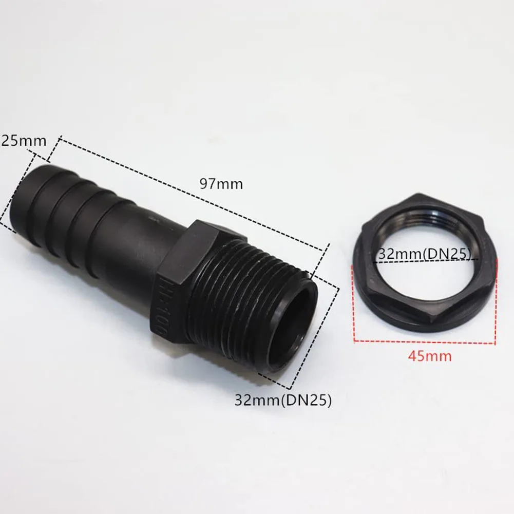 

25mm Water Butt Connector Pipe Link Fittings Kit Save & Store Rainwater Garden Watering Equipment For Home Garden