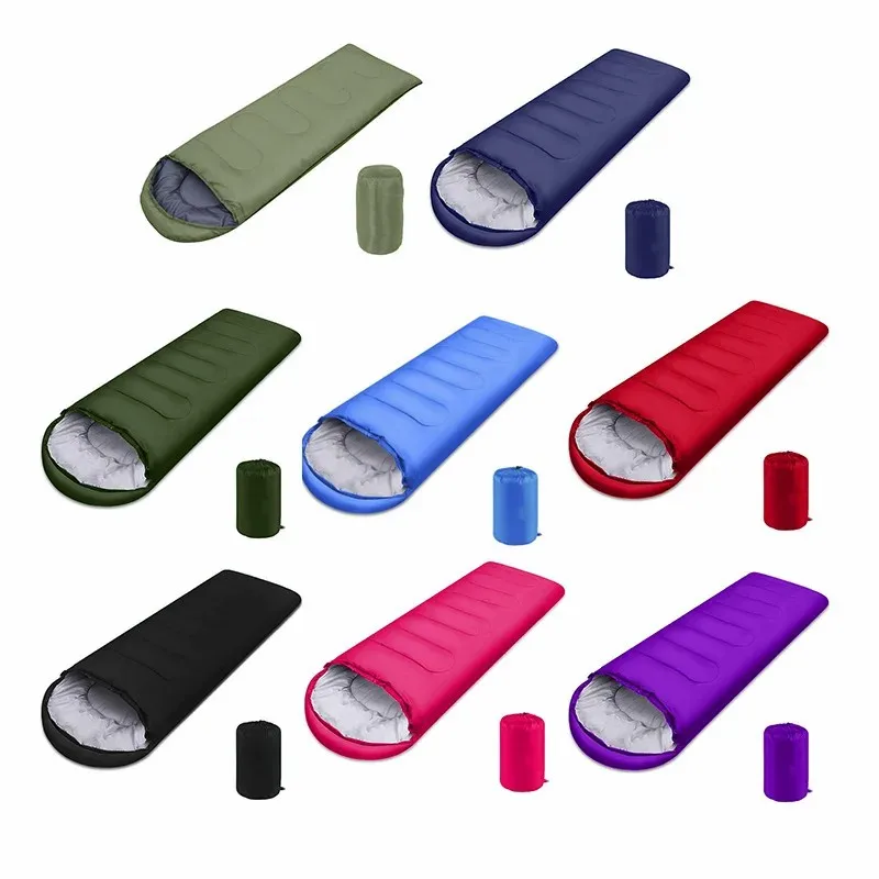 Description Picture 2 of itemEnvelope Sleeping Bag Outdoor Thick Warm Portable Camping Sleeping Bag