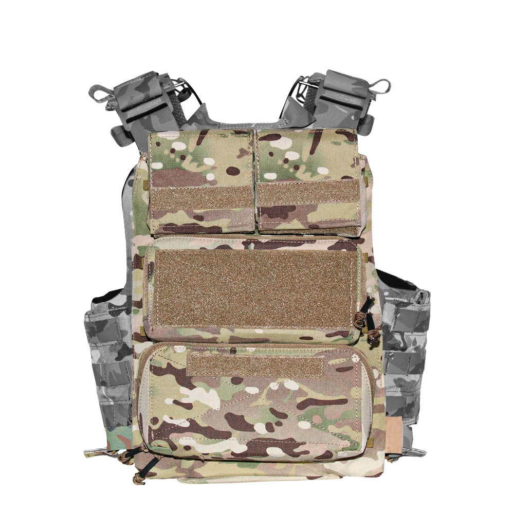 Tactical Triple Backplane Package POUCH PACCK ZIP-ON PANEL For CPC