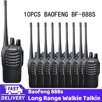 Wholesale 10pcs Original Baofeng BF-888S Walkie Talkie UHF 400-470MHz Two Way Radio For Hiking and Driving Tour Mall Hospital 1