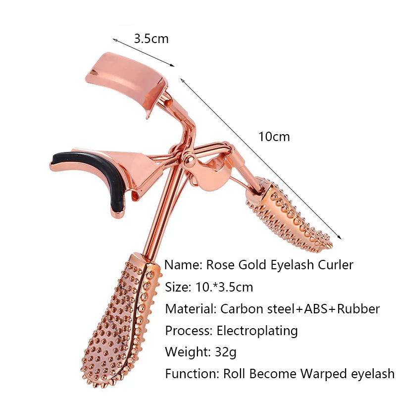 Professional Makeup Eyelash Curler Handle Eye Lashes Curling False Eyelashes Curlers Clip Beauty Makeup Tool eyelash curler