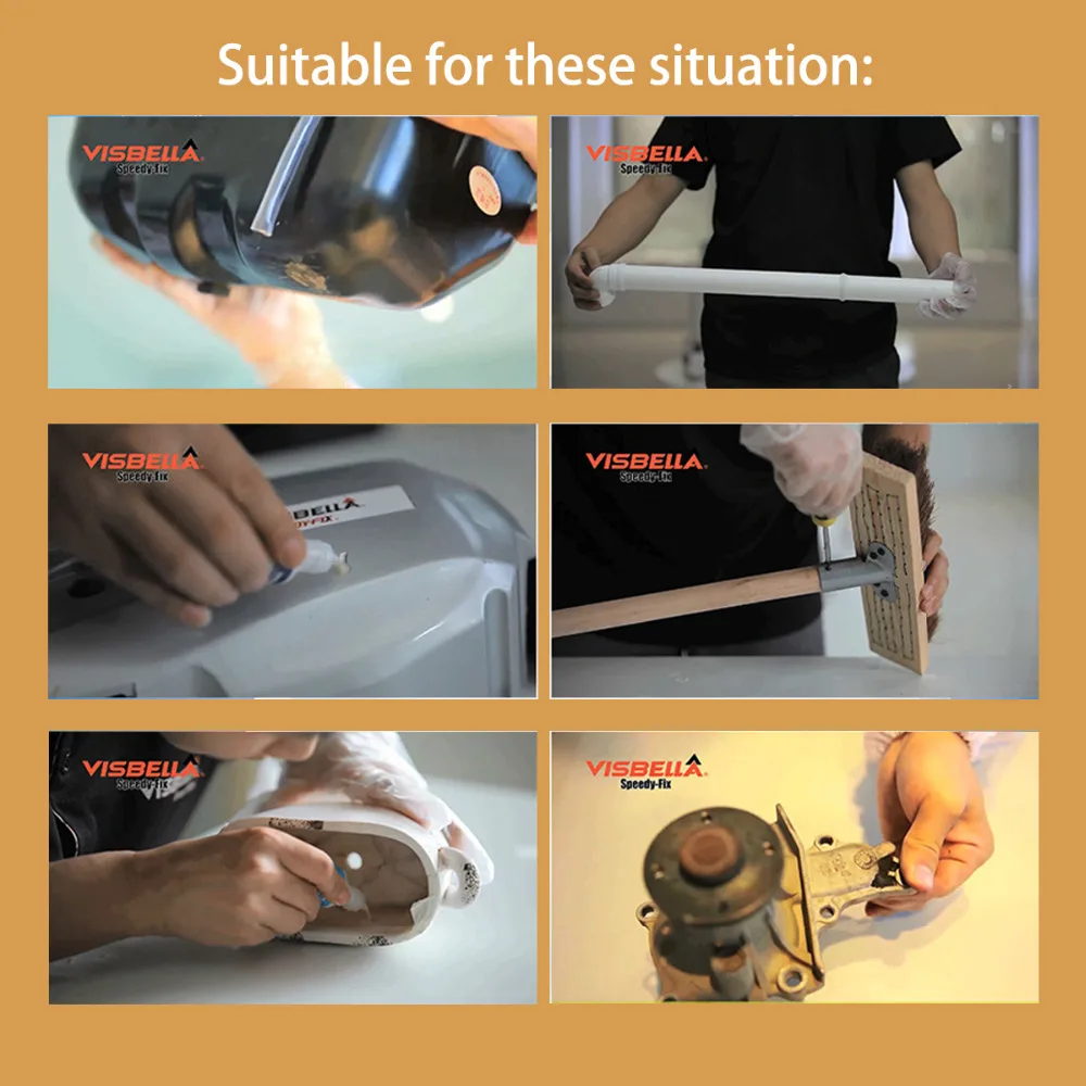 Welding Glue Super Glue Strong Liquid Powder 7 Seconds Speedy Fix Metal Plastic Wood Repair Universal Caulk Adhesive