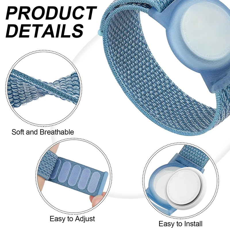 Waterproof Nylon Strap for Kids GPS Tracker
