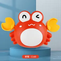 Baby Toys Bathing Crab Cartoon Animal Cow Swimming Pool Water Play Game Pool Beach Chain Clockwork Bath Toys For Children 1