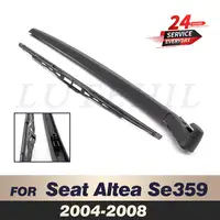 Wiper 14" Rear Wiper Blade & Arm Set Kit For Seat Altea Se359 2004-2015 2005 2006 2007 2008 Windshield Windscreen Rear Window 1