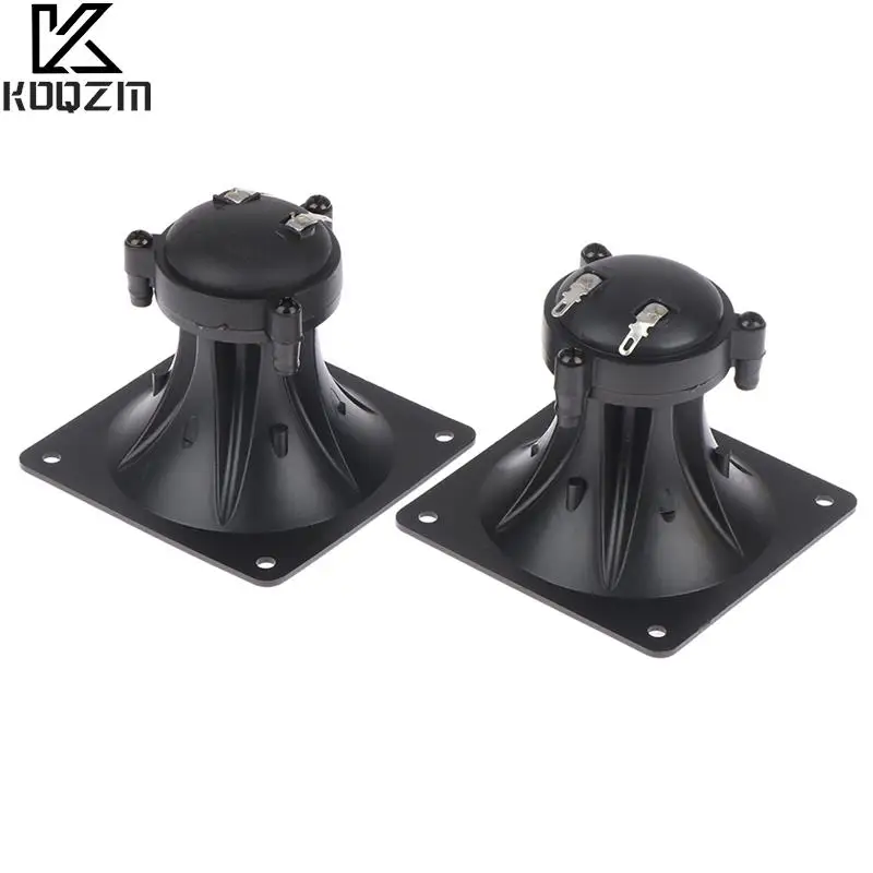 2PCS Tweeters 85MM Piezoelectric Tweeter Loudspeaker Buzzer Treble Square Audio Speaker