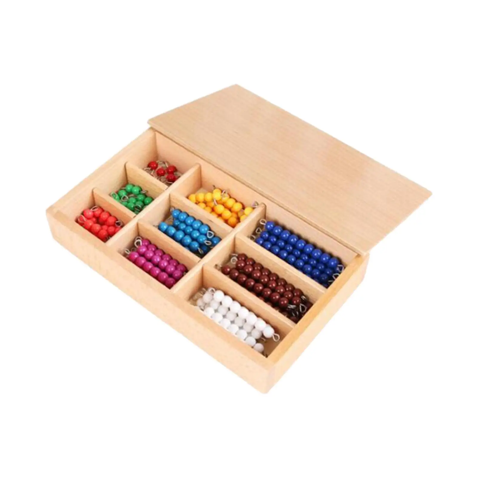 Math Learning Toy Beads Counting Toy for Boys Girls Children Preschool