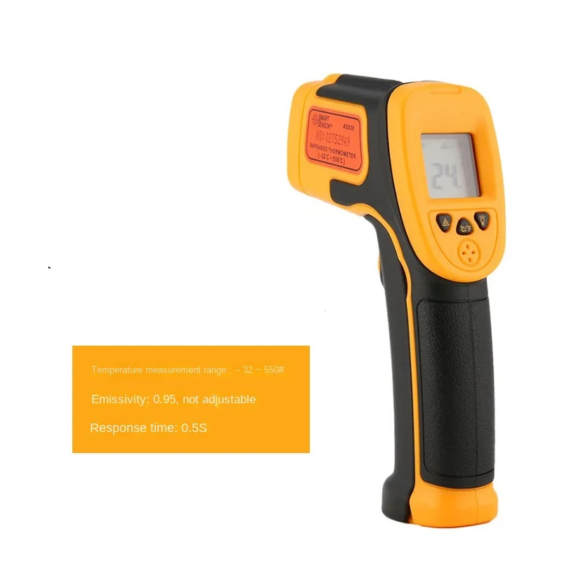 Инфракрасный термометр As530, высокоточный промышленный прибор для измерения температуры воды и масла
