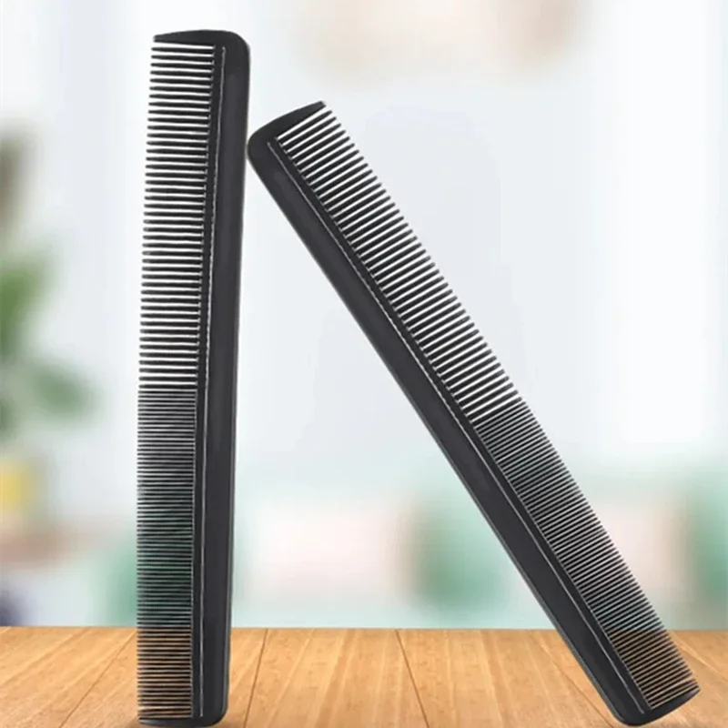 New 10pcs/lot Black Makeup Comb Set Styling Hairdressing Comb in 10 Designs Barber Training Tail Combs Salon HairCut Comb 6