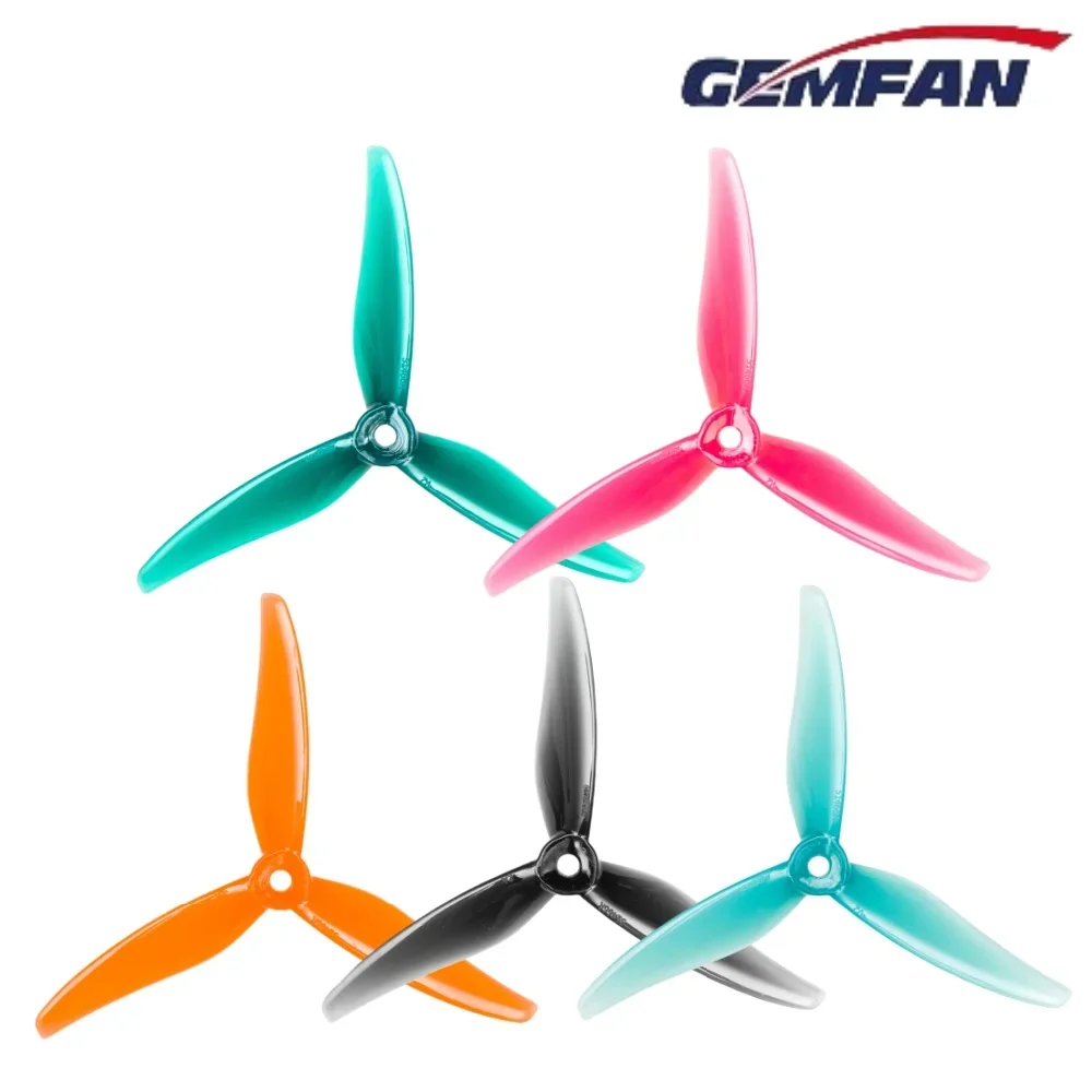 Hélices Drone Course 2 Paires - Orange, Bleu, Jaune, Gris, Rose, Vert