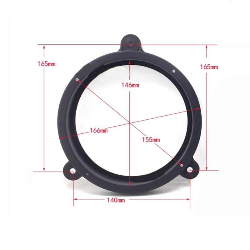 Reproduktor adaptér spacer roh blok mounts pro subaru XV 2012-2017 lesník 2008-2012 outback odkaz 2010-2014 zadní dveře