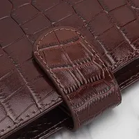 Карманный планировщик Yiwi из натуральной кожи, кожаный блокнот a8 A7 a6 a5 с кольцом, мини-органайзер для повестки дня, дневник, блокнот — изображение 3