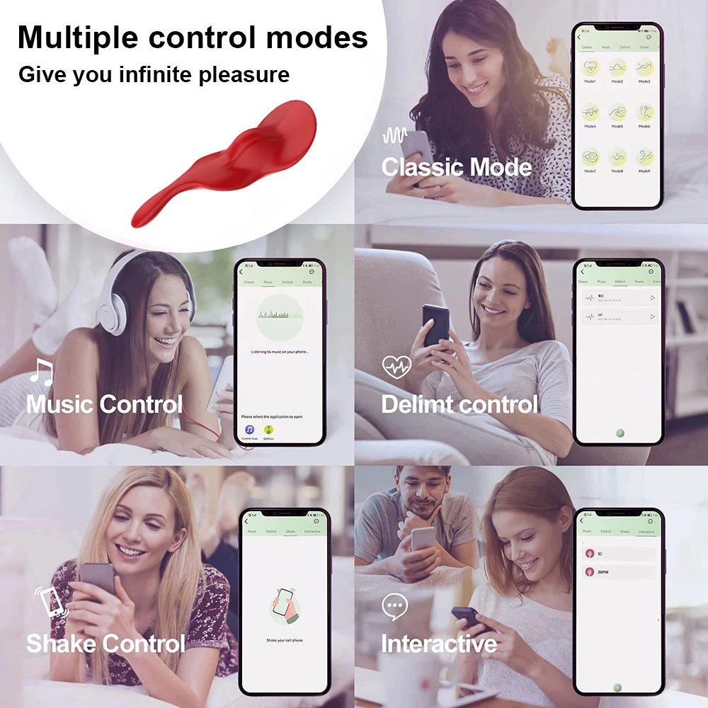 Bluetooth vibrerende slip met afstandsbediening voor vrouwen_voghion.com