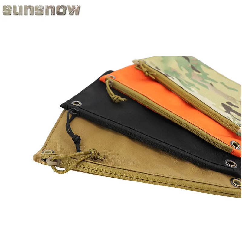 Tactical Portable Stationery Pen Bag Outdoor EDC Tool Storage Pouch Commuter Coin Wallet 4