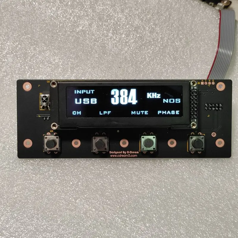 Nvarcher Display Teclado Tda1541 Dac Driver Edição Digital