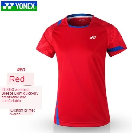Genuine YONEX Yonex men and women yy badminton wear quick-drying sports new jersey 110050 210050