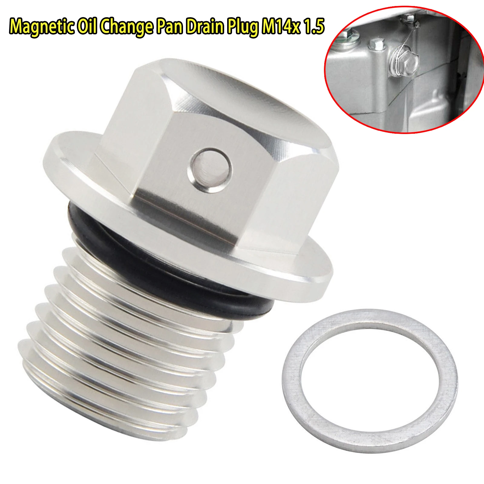 

M14X1.5 штепсельная вилка дренажного болта двигателя для Honda Acura Accord CR-V Civic Odyssey YAMAHA FZ-09/FJ-09/TRACER 14-17 автомобильные запчасти