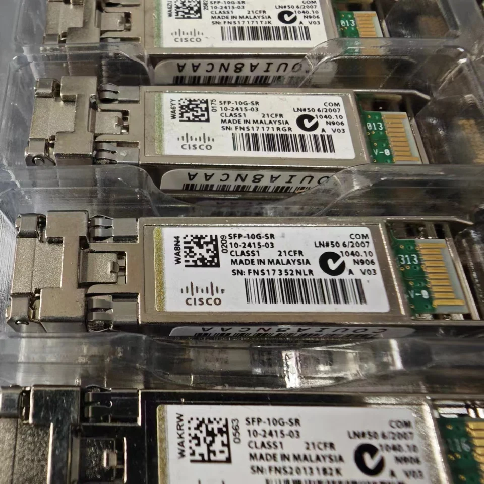 10 GB Switch Modulo SFP+ Cisco SFP-10G-SR V03 10GBASE-SR - 850nm ...