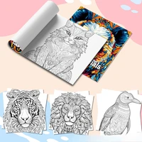 Mandala Animal Themed Doodle Coloring Book for Adults To Decompress and Relax Featuring A Variety of Creative Animals 2