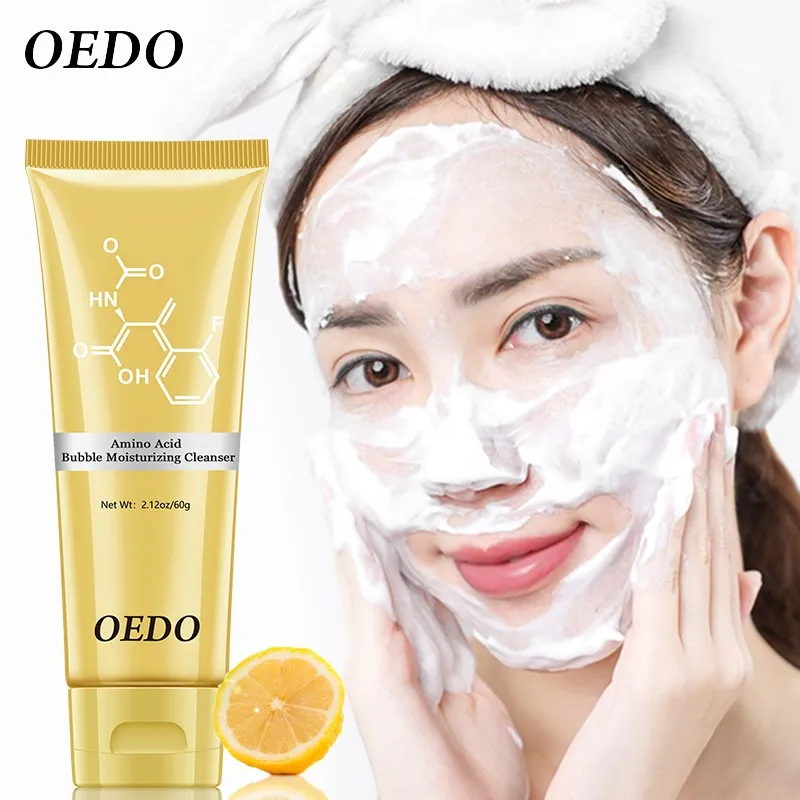 Amino Acid Bubble Moisturizing Cleanser Gently Cleanses the Skin Removes Dirt and Improves the Dehydration State of Skin Face Wash