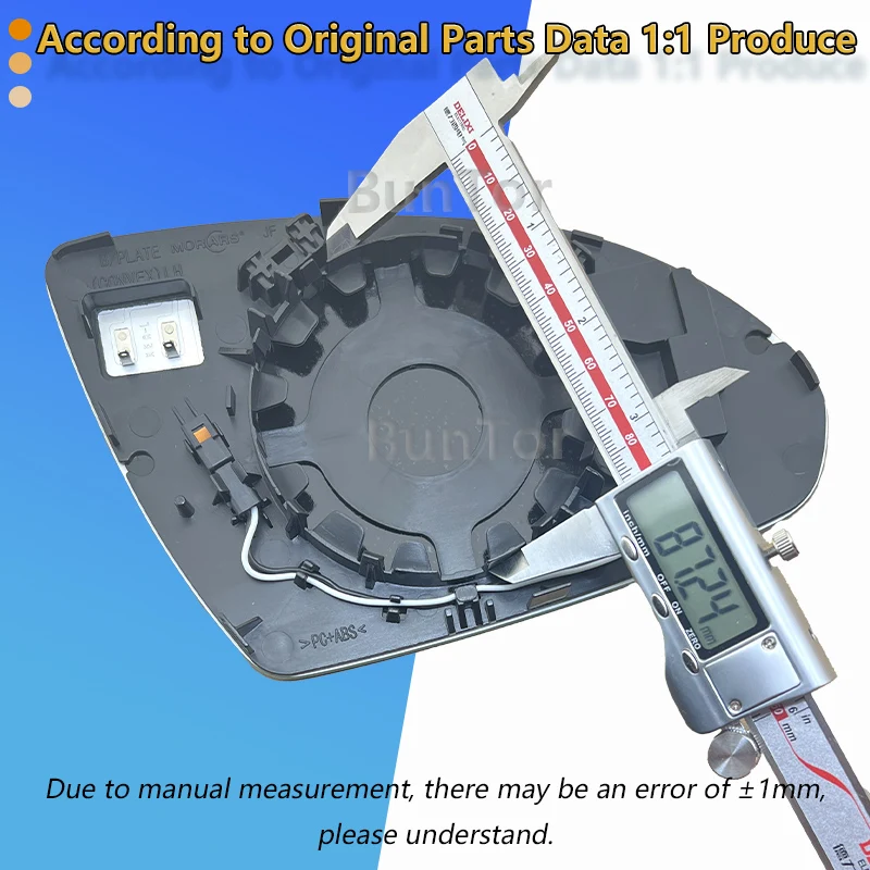 KIA OPTIMA/K5 용 BSD 포함 2016 2017 2018 2019 2020 왼쪽 또는 오른쪽 백미러 유리/87611/21-D4000/D5000/D6000 자동차 부품