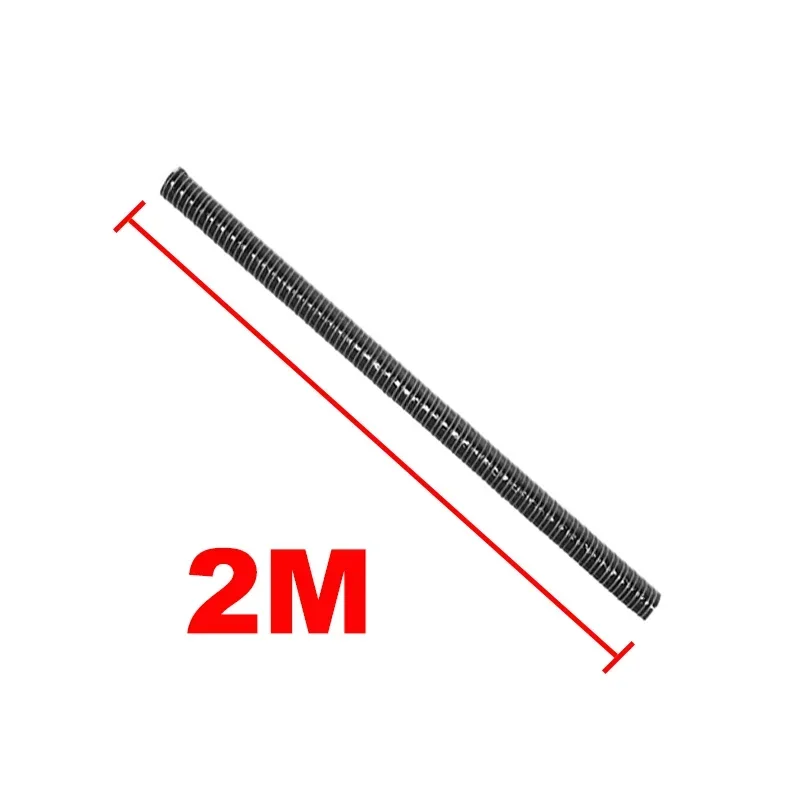 Air Intake Pipe Air Ducting Hose Heat Temperature Resistance Tube 2M 20/25/32/38/41/43/51/55/60/63/65/70/76mm air intake kit