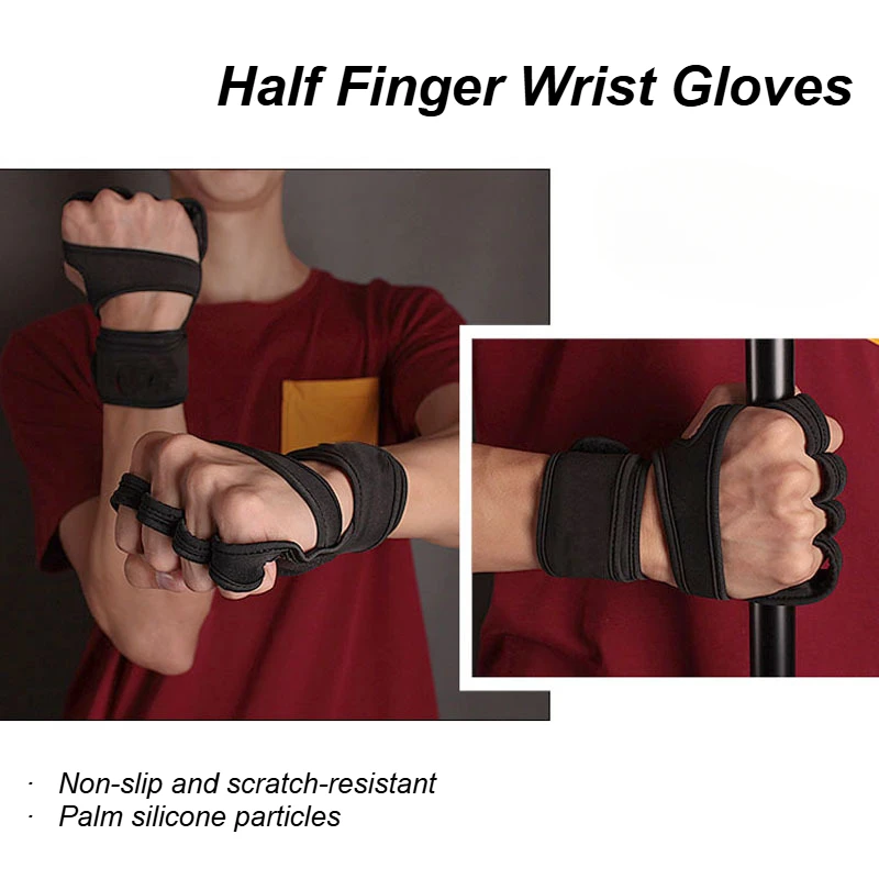 Adjustable Wrist Support Brace for Gym Weightlifting Training Athletes Fitness Injury Prevention
