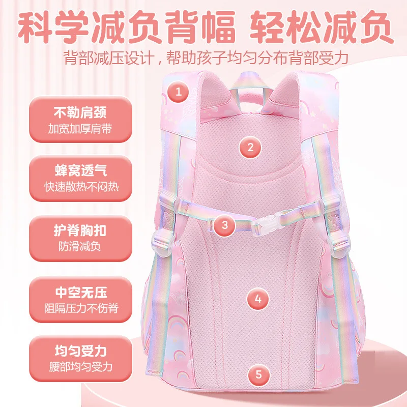 Kinder ortho pä dische Schult aschen für Mädchen Kinder Schulranzen Grundschule Rucksäcke Prinzessin Rucksack Schult asche Rucksack Sack Mochila