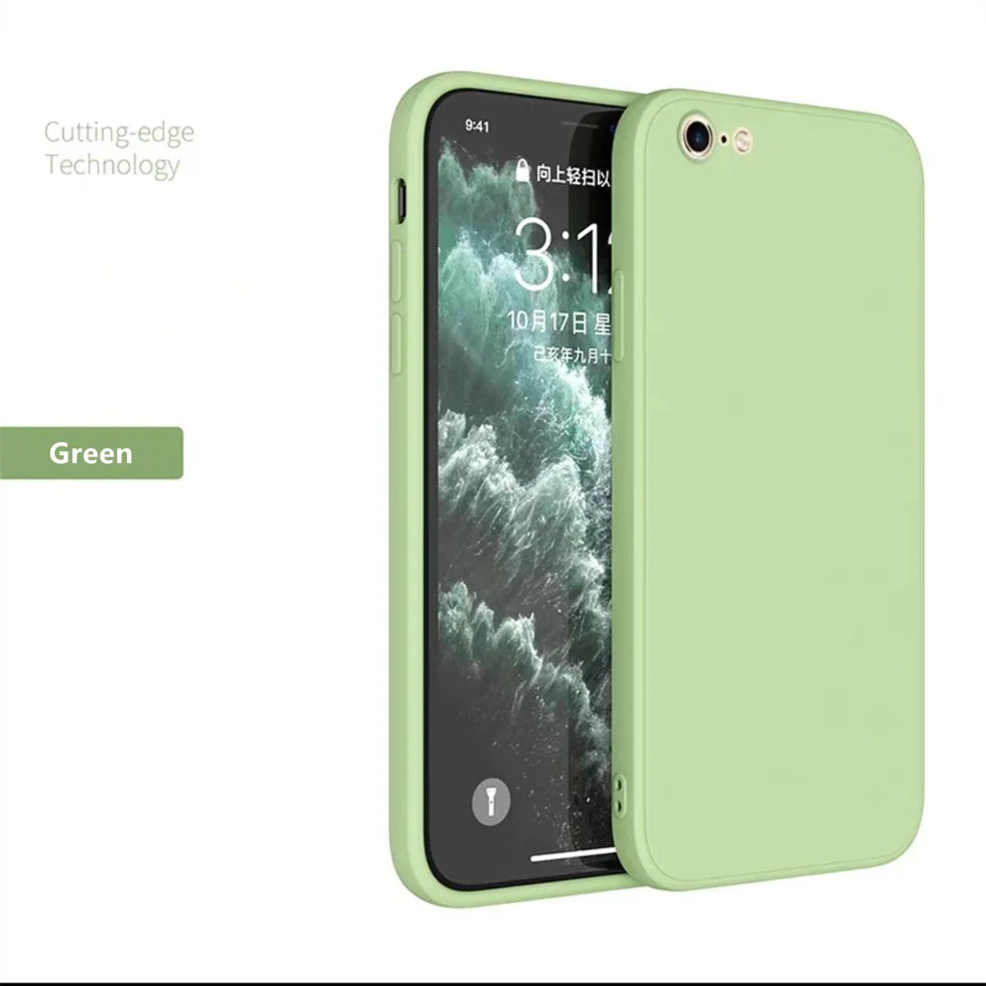 Liquid Silicone Matte Soft Case - Candy Color Camera Lens Protection Cover