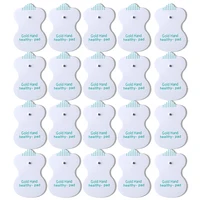 10/20pcs Electrode Pads Reusable Massage Patch for Tens Electrodes Digital Machine Massage 3.5mm Plug Body Massager Accessories 1