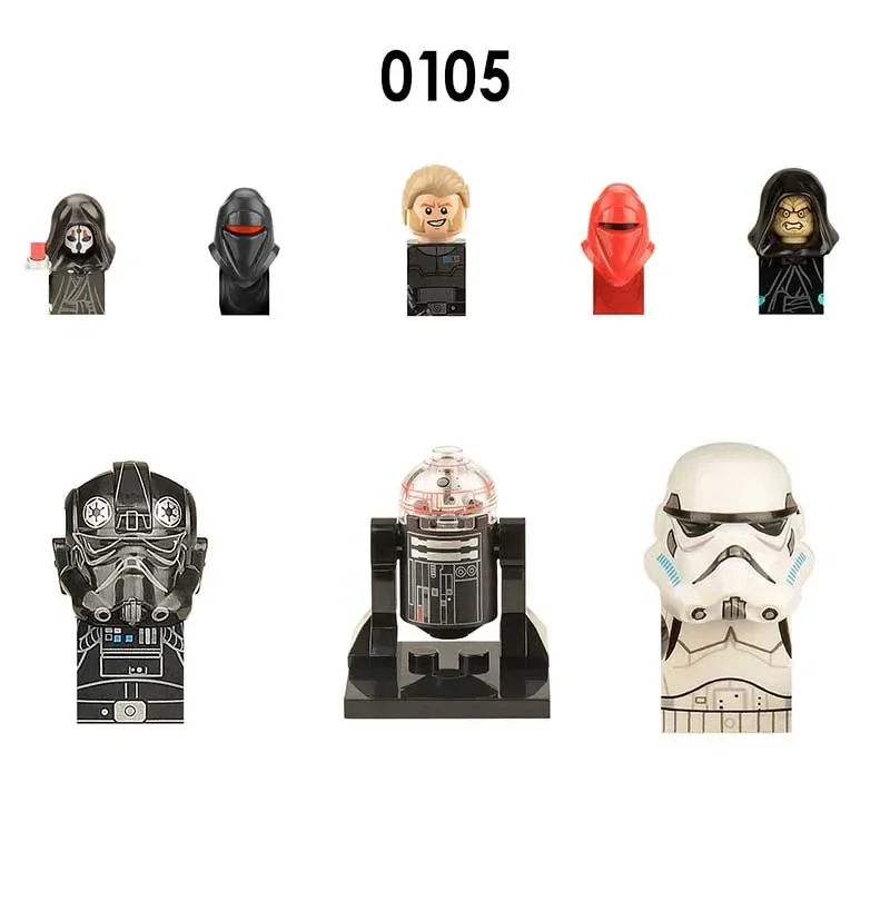 X0105-строительные блоки Trooper Force 99 Hunter Crosshair эхо Cody Rex Star