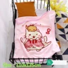 New Children's Blanket For Newborn Baby Sleep Thicken Double Layer Baby Swaddle Comfortable Cartoon Bedding Blankets Quilts 1