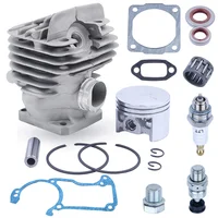 44.7mm Big Bore Cylinder Piston Kit For Stihl 026 MS260 026PRO w Gasket Set Oil Seal Set Needle Bearing Decompression Valve 1
