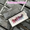 Wholesale Eyelashes Box Package Chololate Boxes  Packaging Print Logo Faux Cils Mink Eyelashes Magnetic Drawer Case Bulk Vendors 5