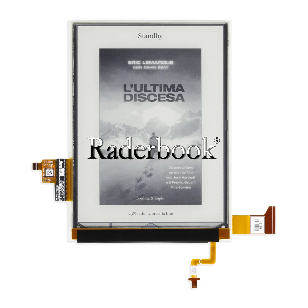 Polegada Ed060kh6 Painel de Toque e Display Lcd para Darwin Ebook Reader Display Peças Reposição 6