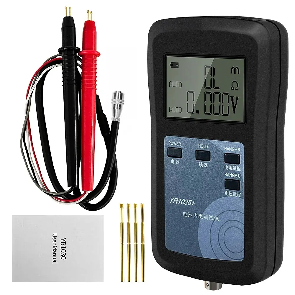 4-Wire YR1030+/YR1035+ High Precision Fast Lithium Battery Internal Resistance Test Instrument 100V Electric Vehicle Group 18650