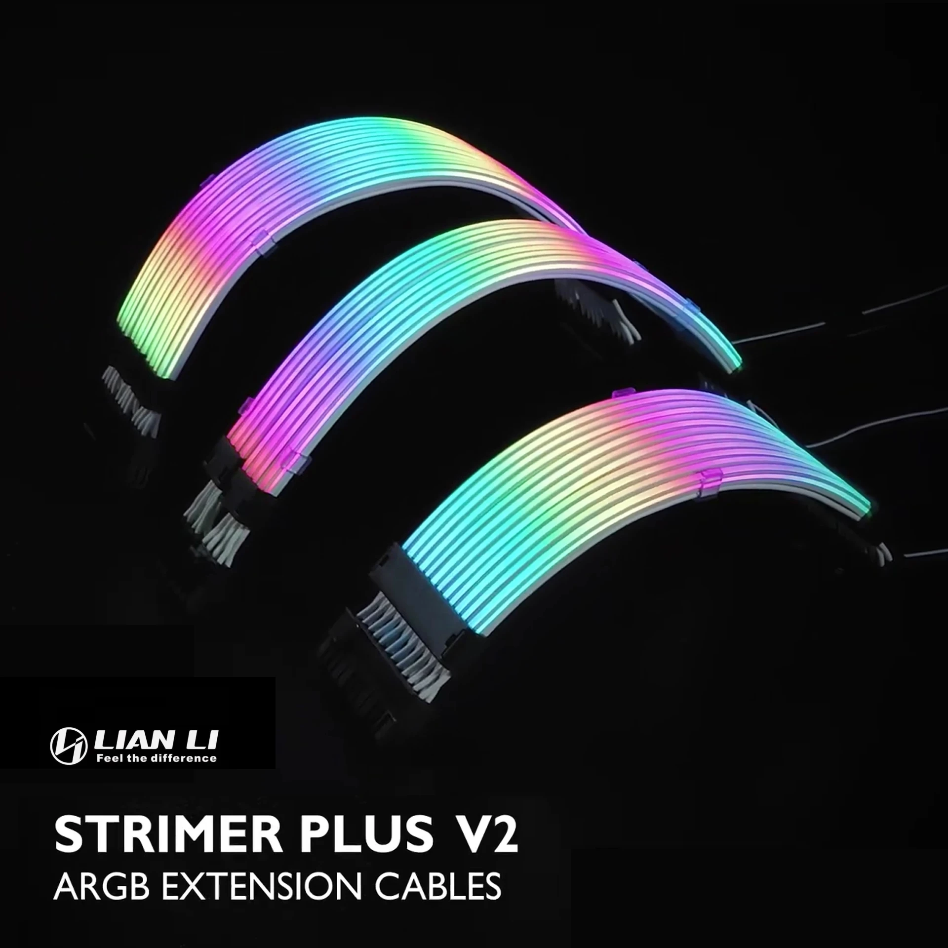 Lian Li Brings It's Next-Gen STRIMER PLUS V2 ARGB Extension Cables, Upgrade  Your PC With Sleeker RGB