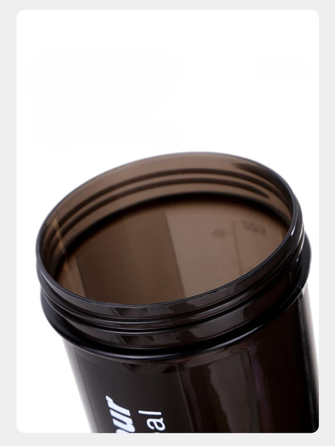 1PC 500ml Protein Powder Shaking Cup Portable Sport Shaker Bottle Fitness Gym Shaker Whey Protein Powder Mixing Bottle 4
