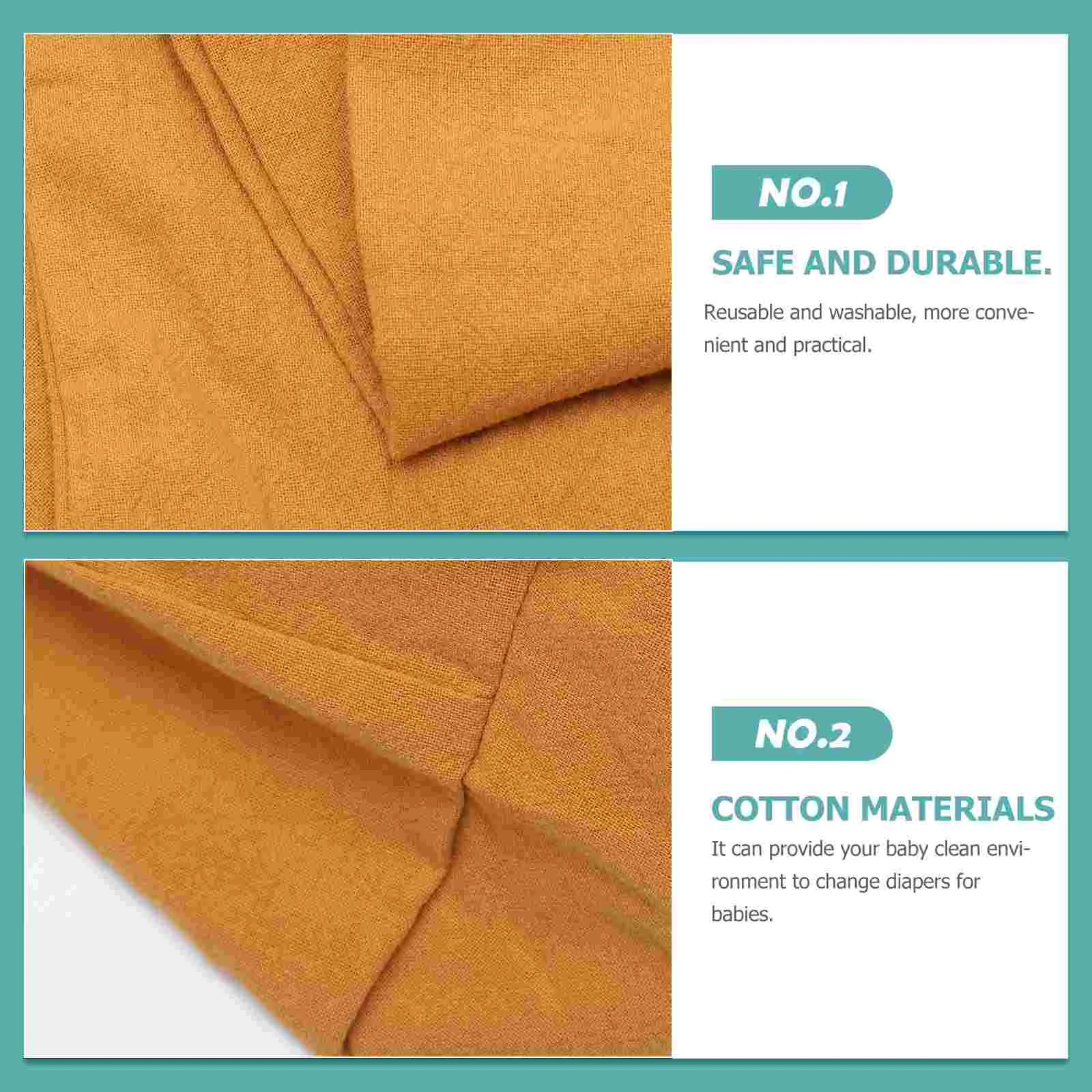 Removable Fabric Cover Baby Changing Pad 100 Cotton Breathable Cloth Nappy Gifts Shower Table Linen Process Reusable Washable