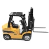 1:10 Huina 1577 8-channel Remote Control Forklift Excavator Alloy Version 2.4G Wireless Large Remote Control Engineering Car Toy 2