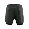 Lixada Men's 2-in-1 Running Shorts Quick Drying Breathable Active Training Exercise Jogging Cycling Shorts with Longer Liner 3