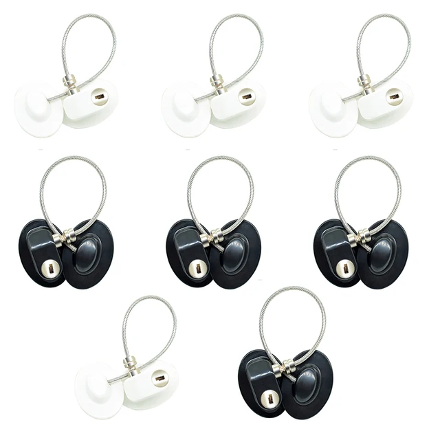 Home Window limiter Baby Door Lock Protection from Children Window Lock from Children Lockers Drawer Password Locks Baby Safety 3M glue 8pcs