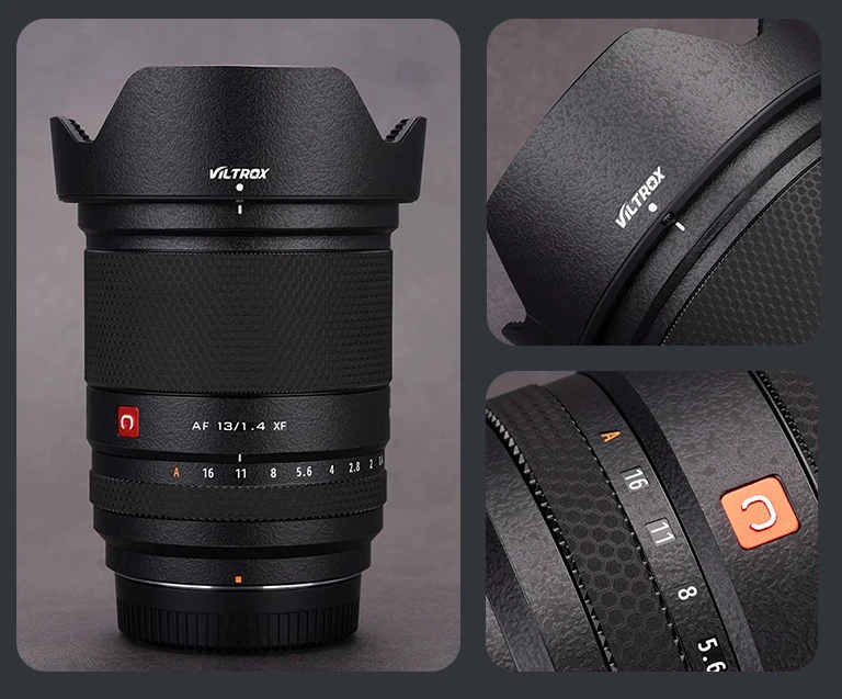 Description Picture 4 of itemFor Viltrox 13mm Skin Viltrox AF 13mm F1.4 Camera Lens Skin Anti-scratch Camera Lens Sticker protective film